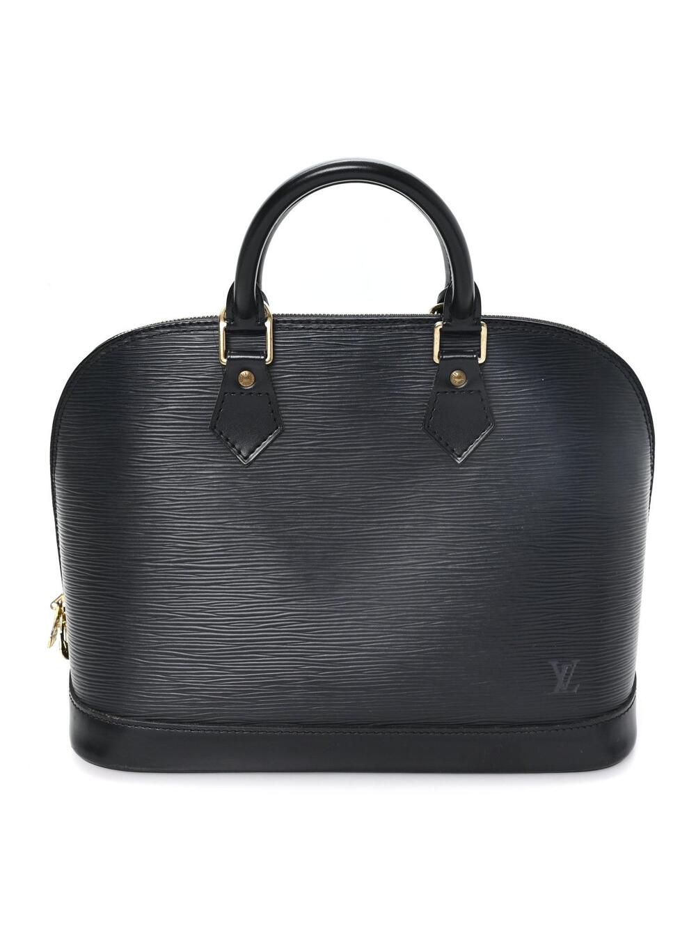 Louis Vuitton Epi Alma Pm Black #308737L89B